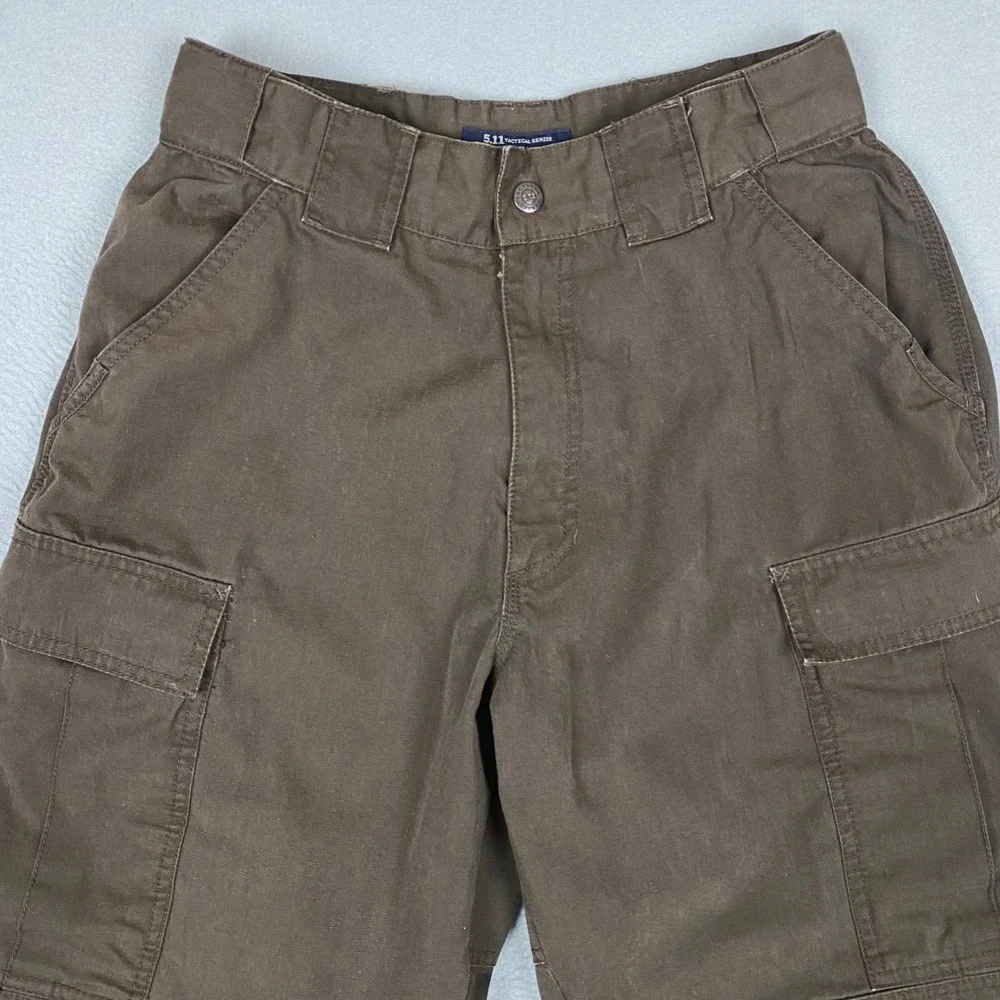 5.11 Tactical 74003 Relaxed Fit TDU Cargo Pant Mens Medium Regular Inseam Brown